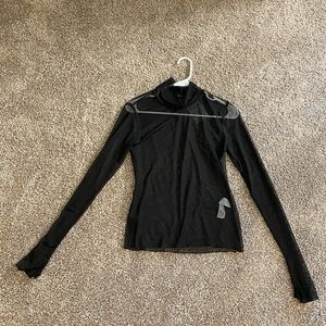 NWT Zara Mesh Turtleneck